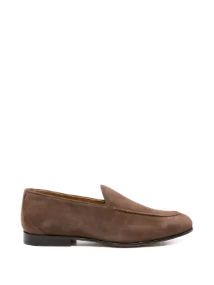 Brunello Cucinelli スエード ペニーローファー | ニュートラル