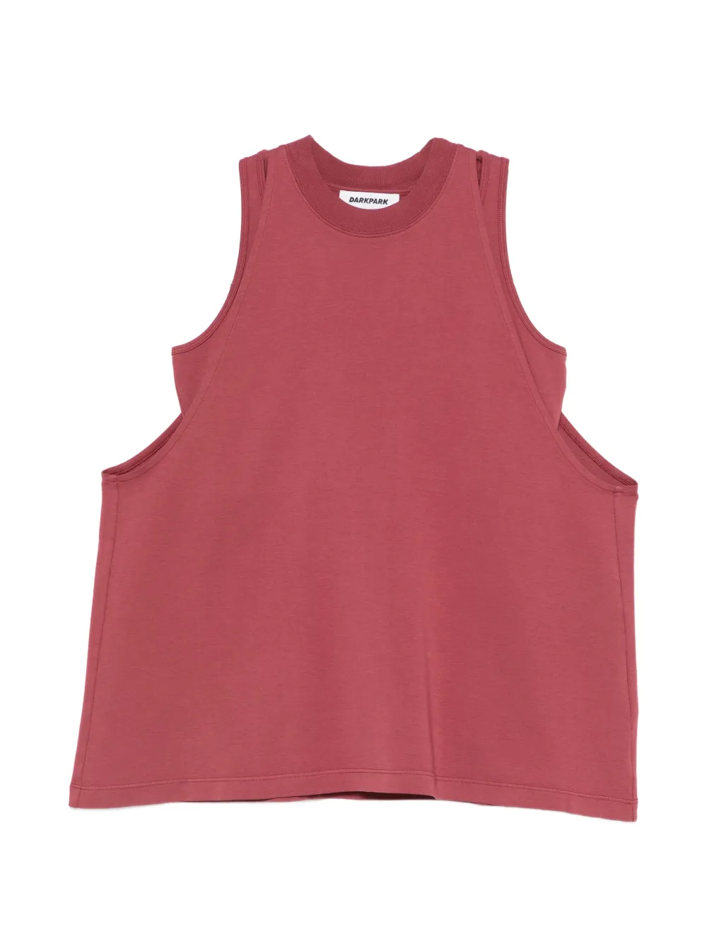 DARKPARK Milla cut-out tank top - Rosso