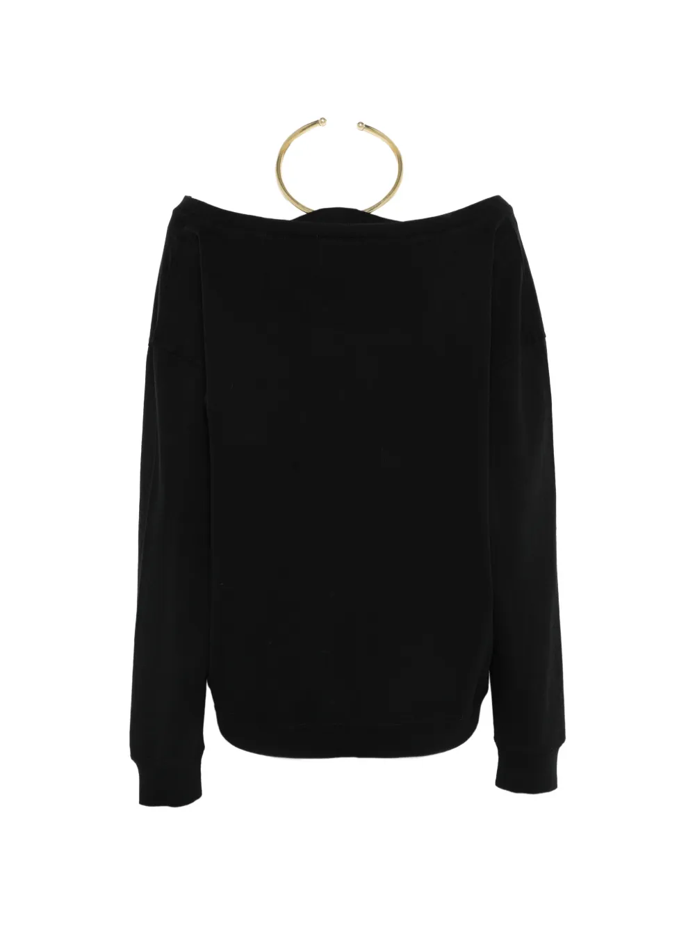  Darkpark Boat-neck Top - Black 