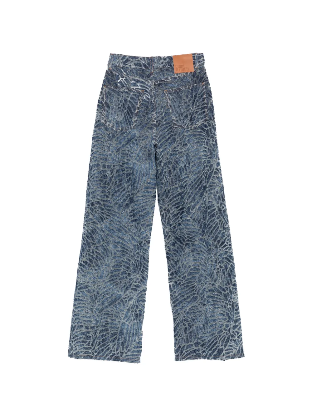 Giuseppe Di Morabito Uitgesneden jeans Blauw