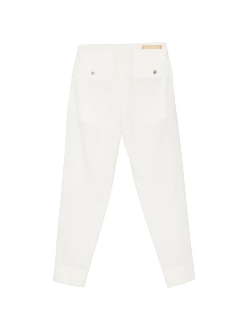 Briglia 1949 Portobello geplooide broek Wit