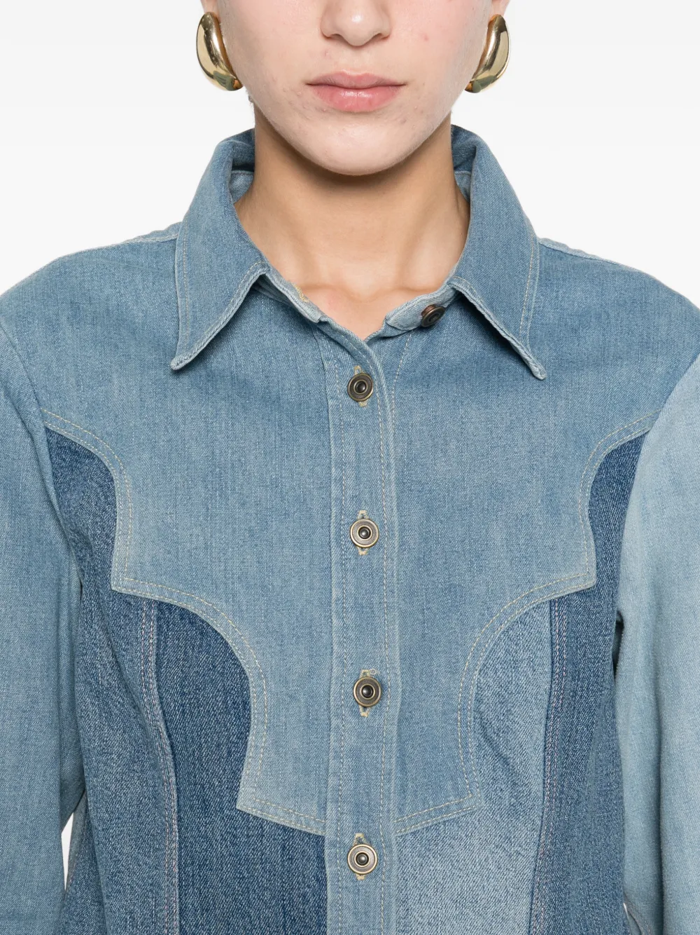 Levi's Denim jack Blauw