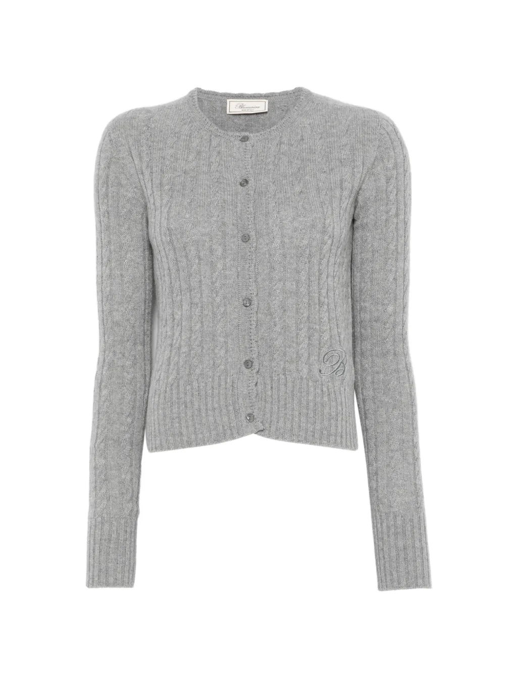 Blumarine Cardigan con bottoni - Grigio