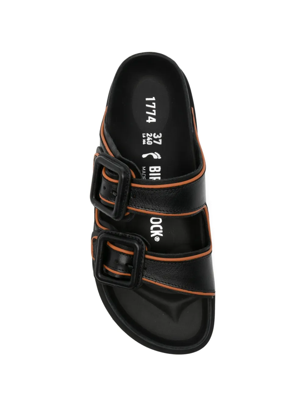Birkenstock Sandalen met gesp Zwart