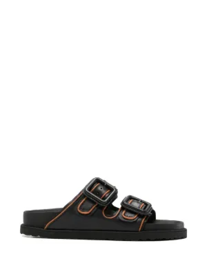 Marine Serre Towels Sandals | Orange | FARFETCH AM
