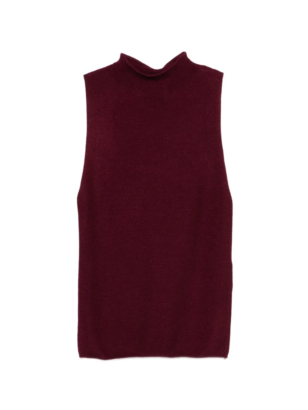 BOMPARD knitted vest top - Rot