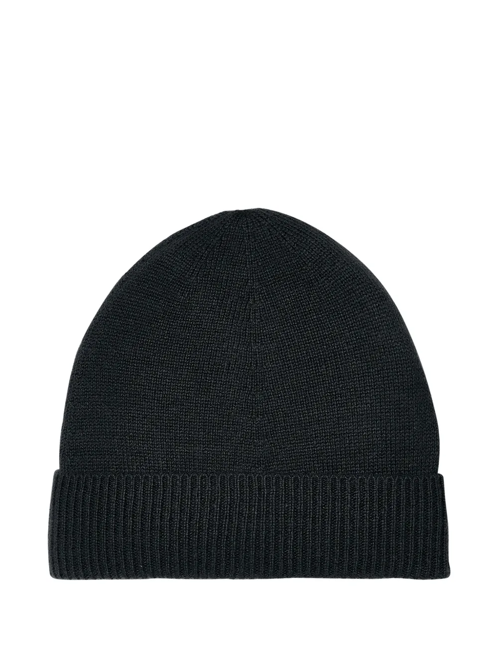 Bompard Ribbed Beanie Hat In Black