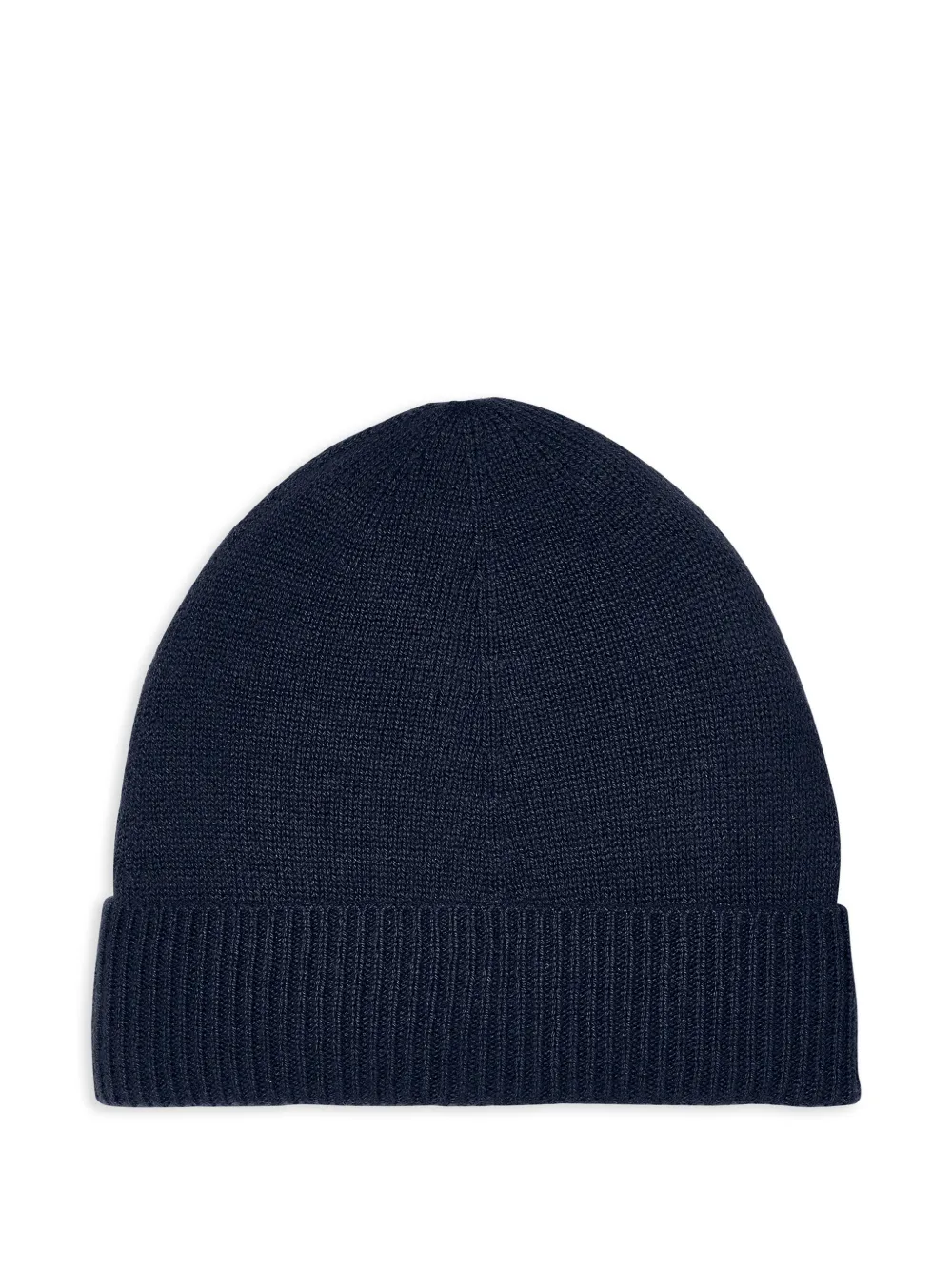 BOMPARD ribbed classic beanie hat - Blu