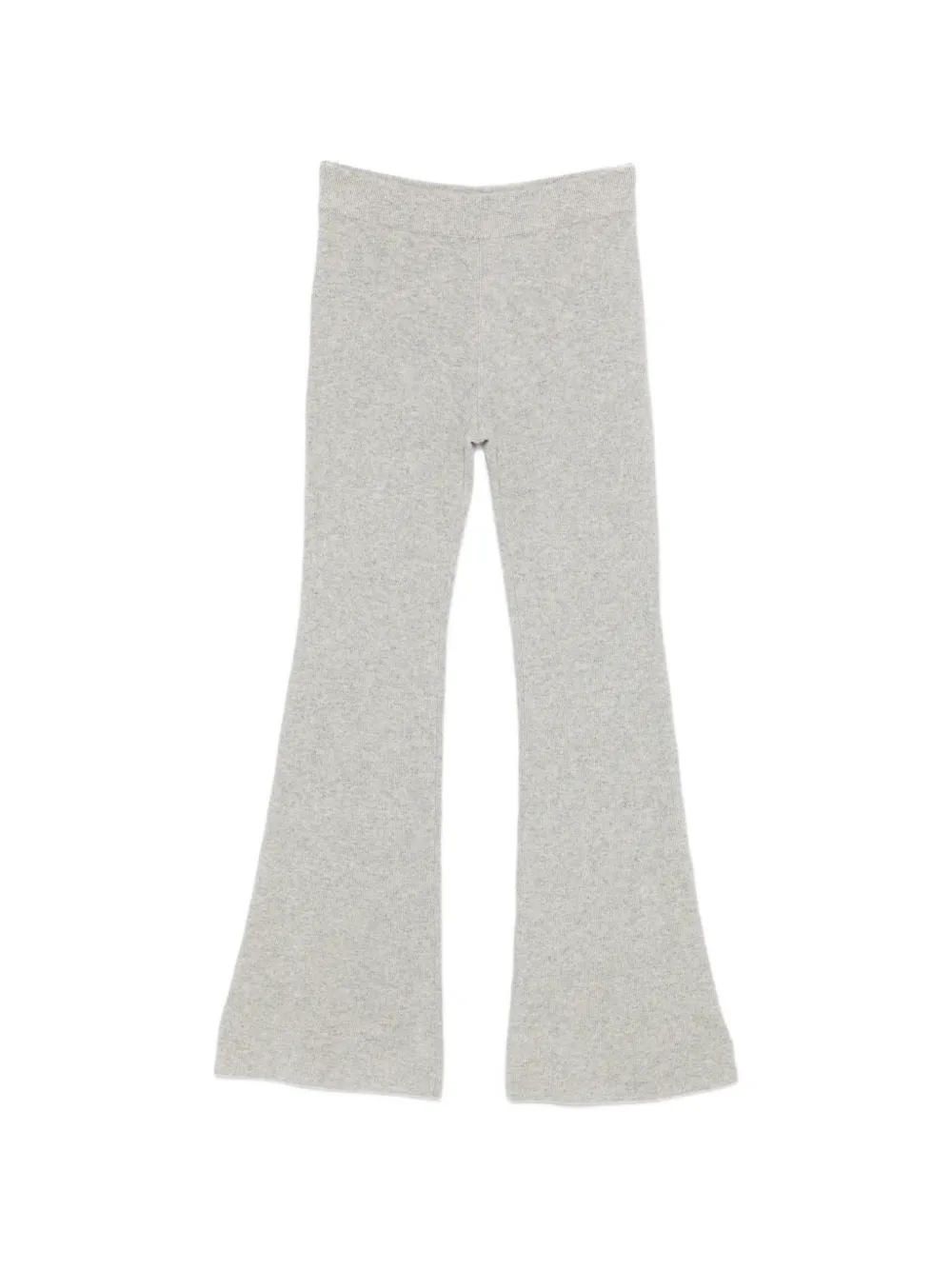BOMPARD ribbed flared trousers - Grau
