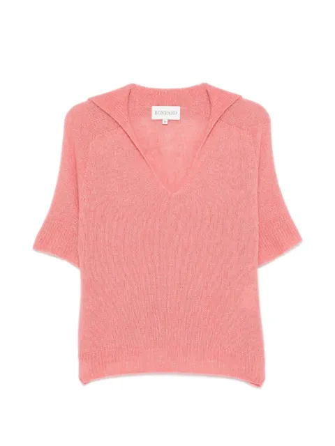 BOMPARD top manga corta con cuello en V