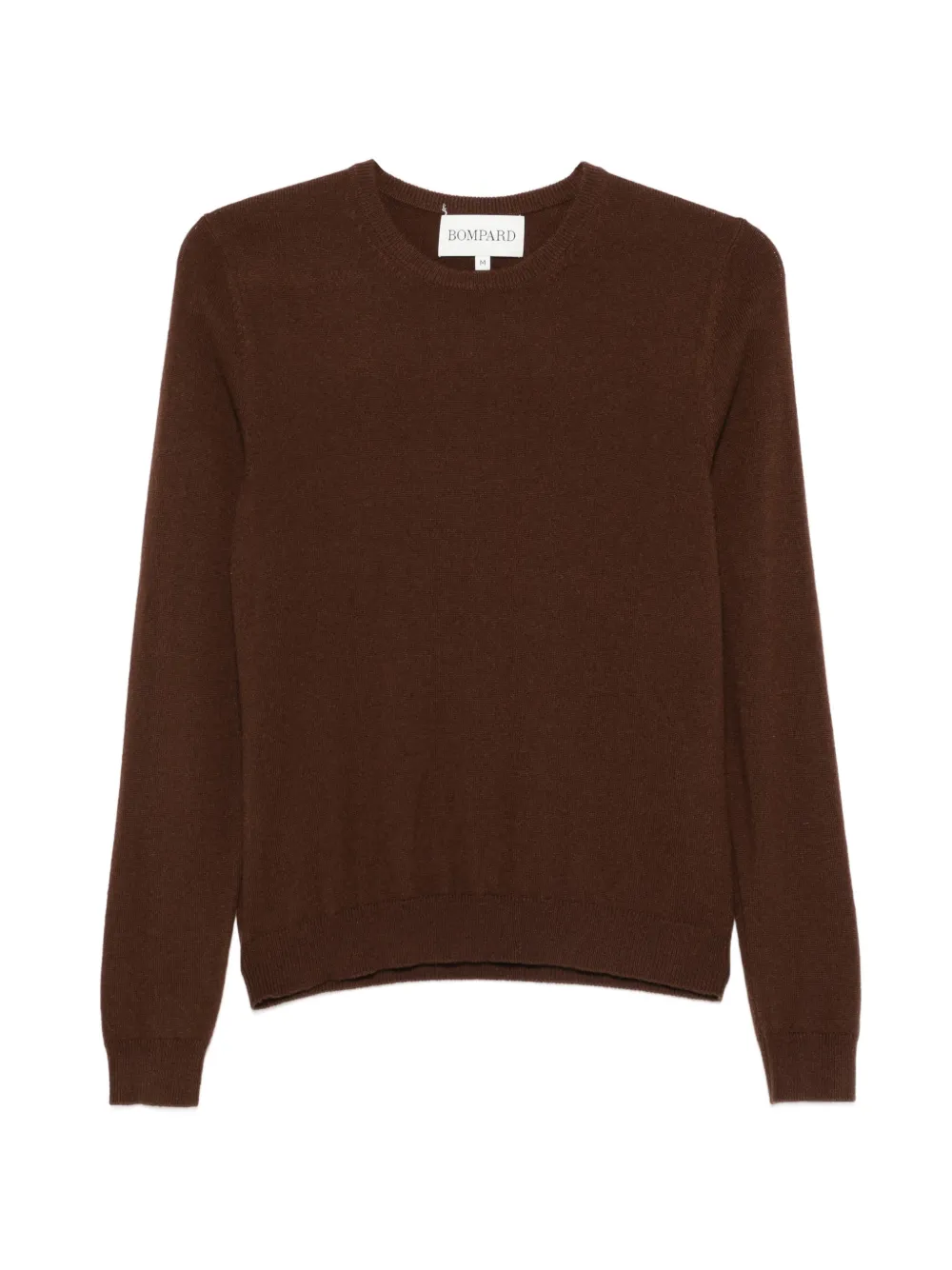 Bompard Round-neck Sweater In Brown