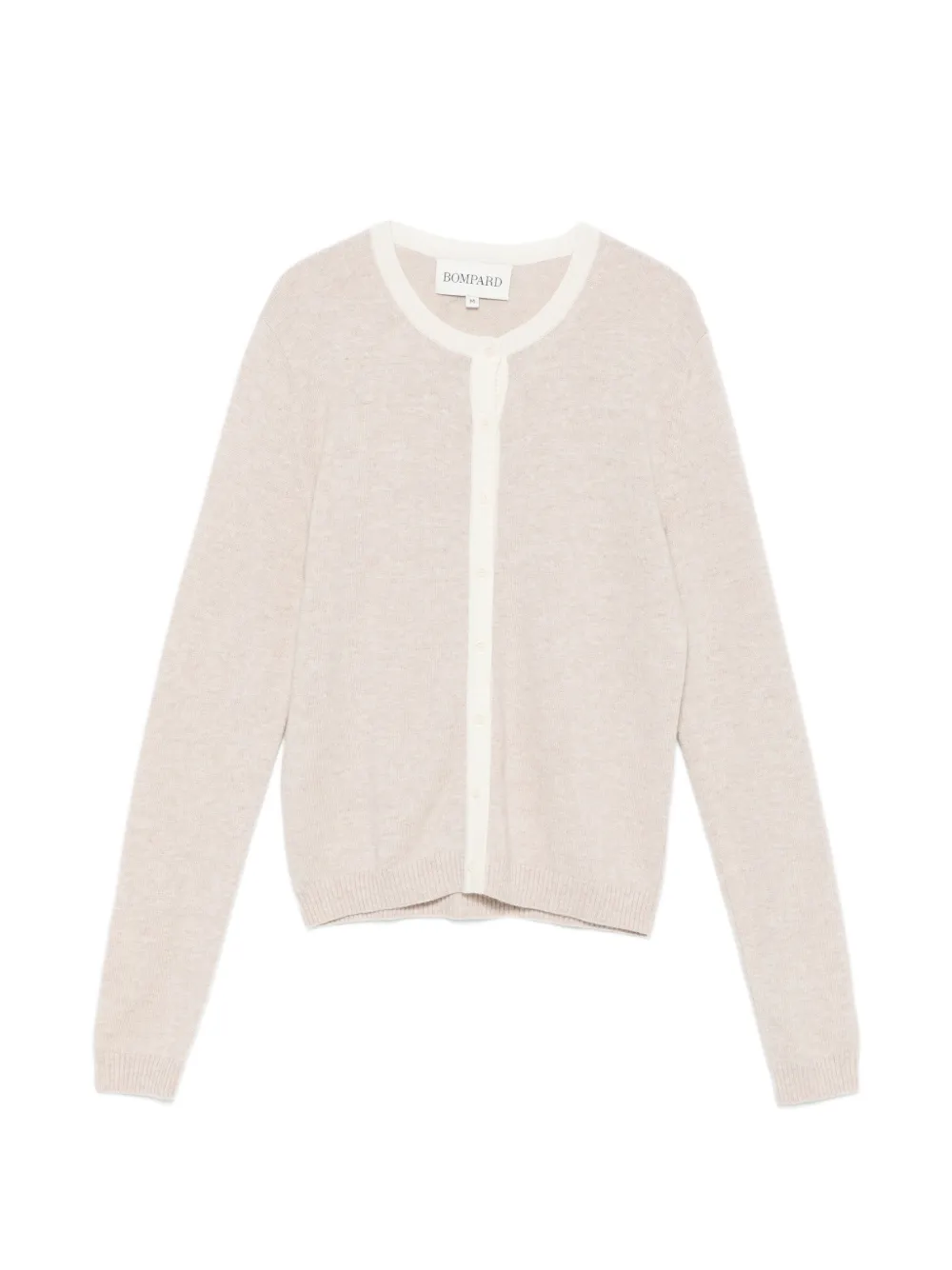 BOMPARD button cardigan - Nude
