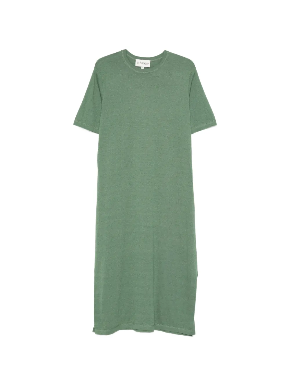 BOMPARD round-neck midi dress - Verde