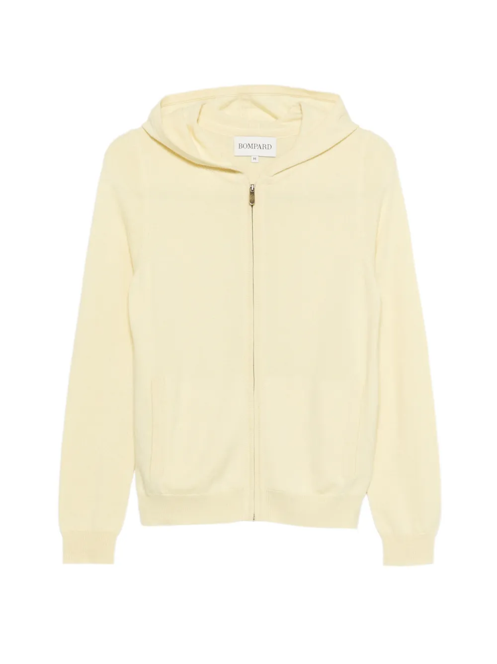 BOMPARD zip hooded cardigan - Giallo