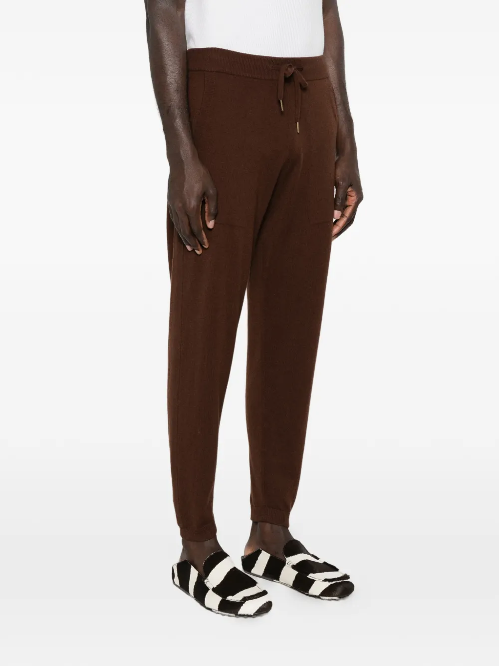  Bompard Drawstring Track Pants - Brown 