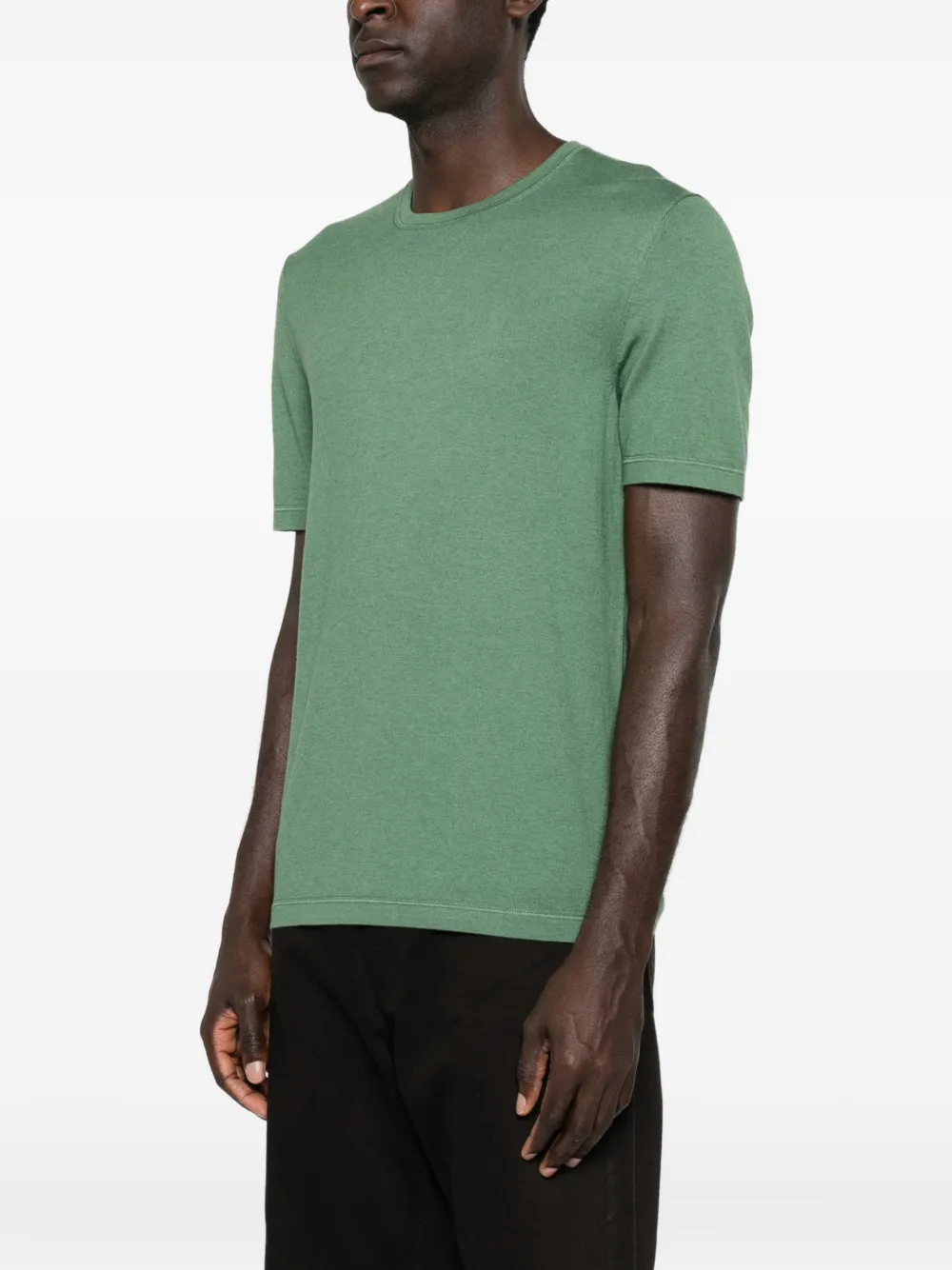  Bompard Round-neck T-shirt - Green 