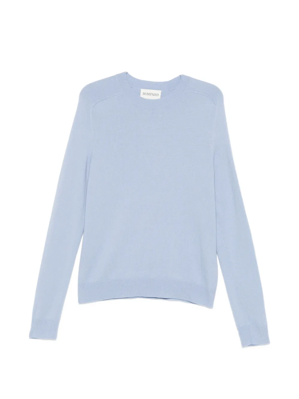 BOMPARD round-neck hammer-sleeved jumper - Blu