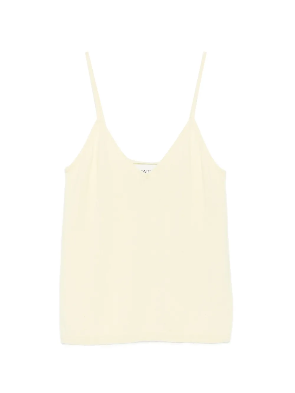BOMPARD V-neck straps top - Giallo