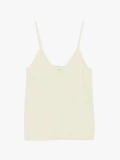 BOMPARD V-neck straps top