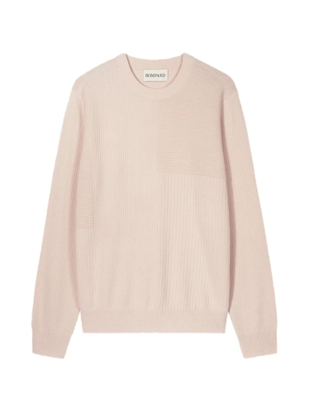 BOMPARD Ottoman ribbed sweater - Rosa