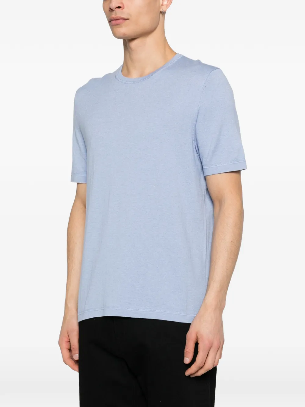  Bompard Round-neck T-shirt - Blue 