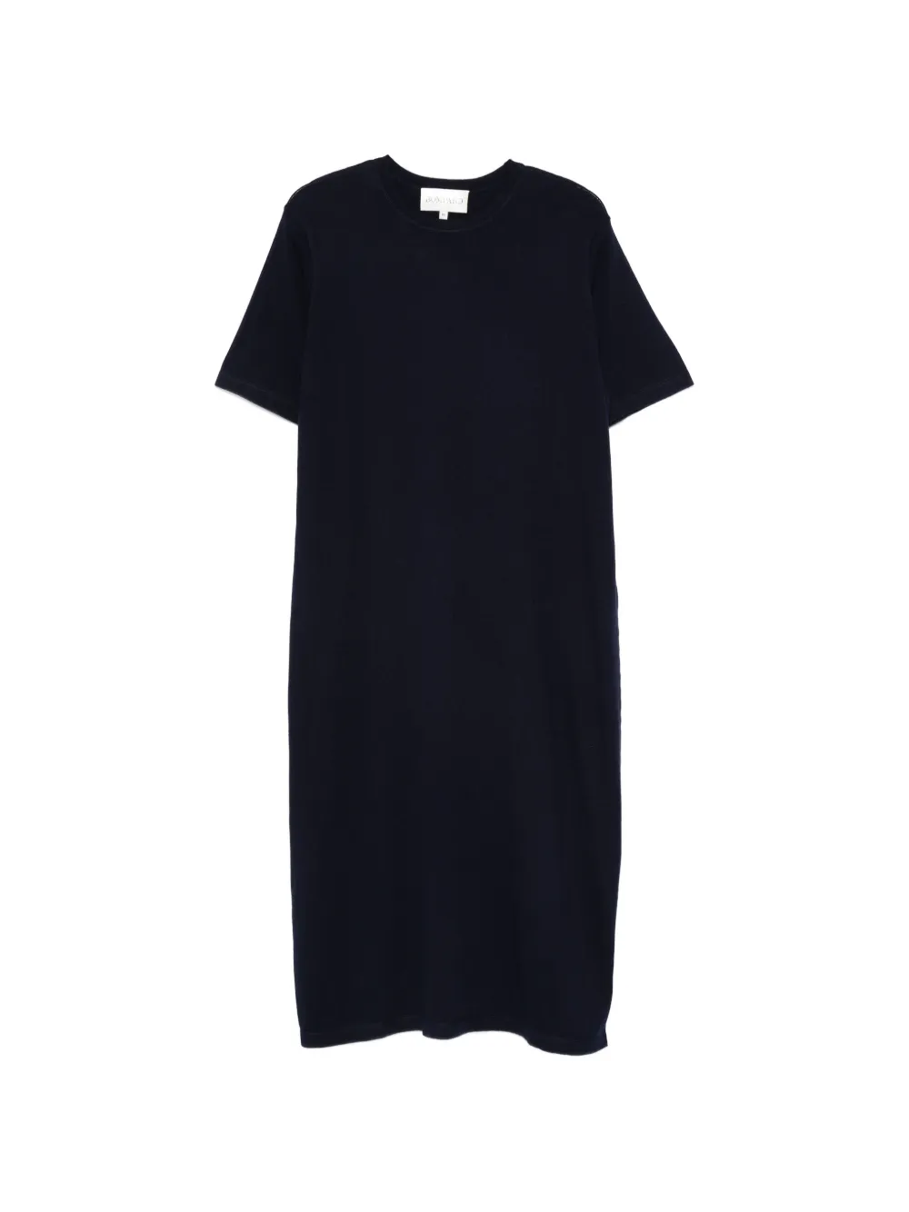 BOMPARD round-neck midi dress - Blu