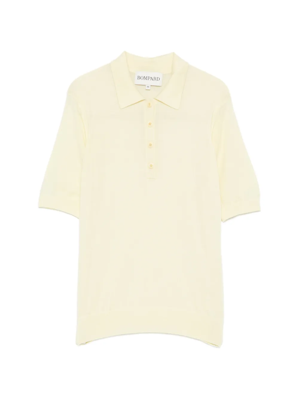 BOMPARD buttoned short-sleeve polo shirt - Gelb