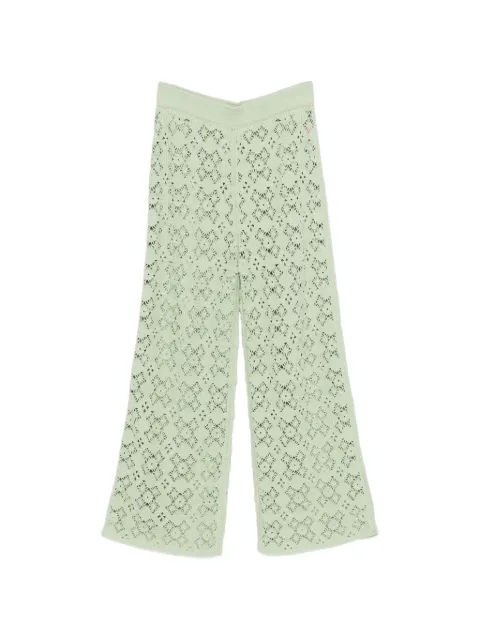 BOMPARD pantalones de crochet con pretina elástica