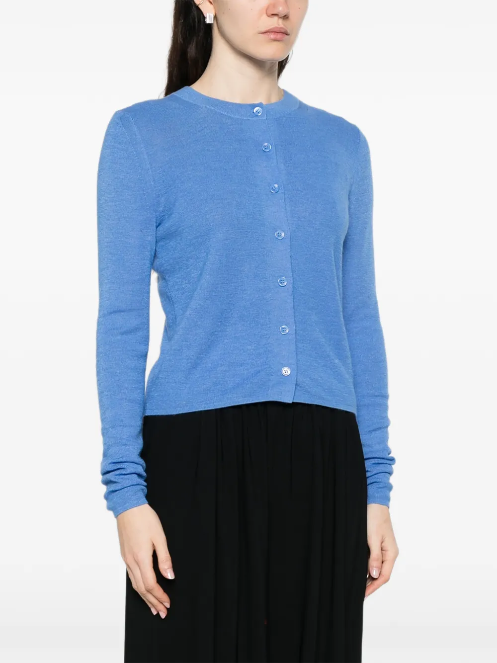  Bompard Cárdigan Con Botones - Azul 