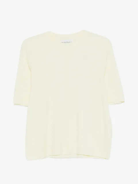BOMPARD Blusa decote careca com mangas curtas
