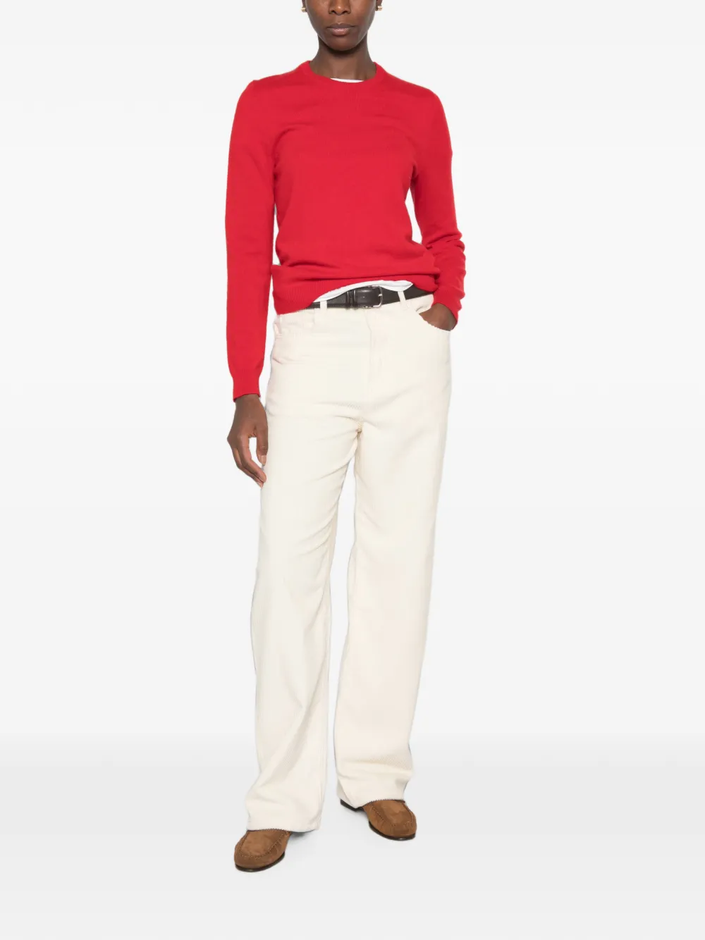 BOMPARD Trui met ronde hals Rood