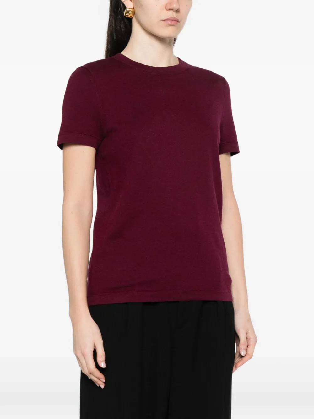  Bompard Round-neck T-shirt - Red 