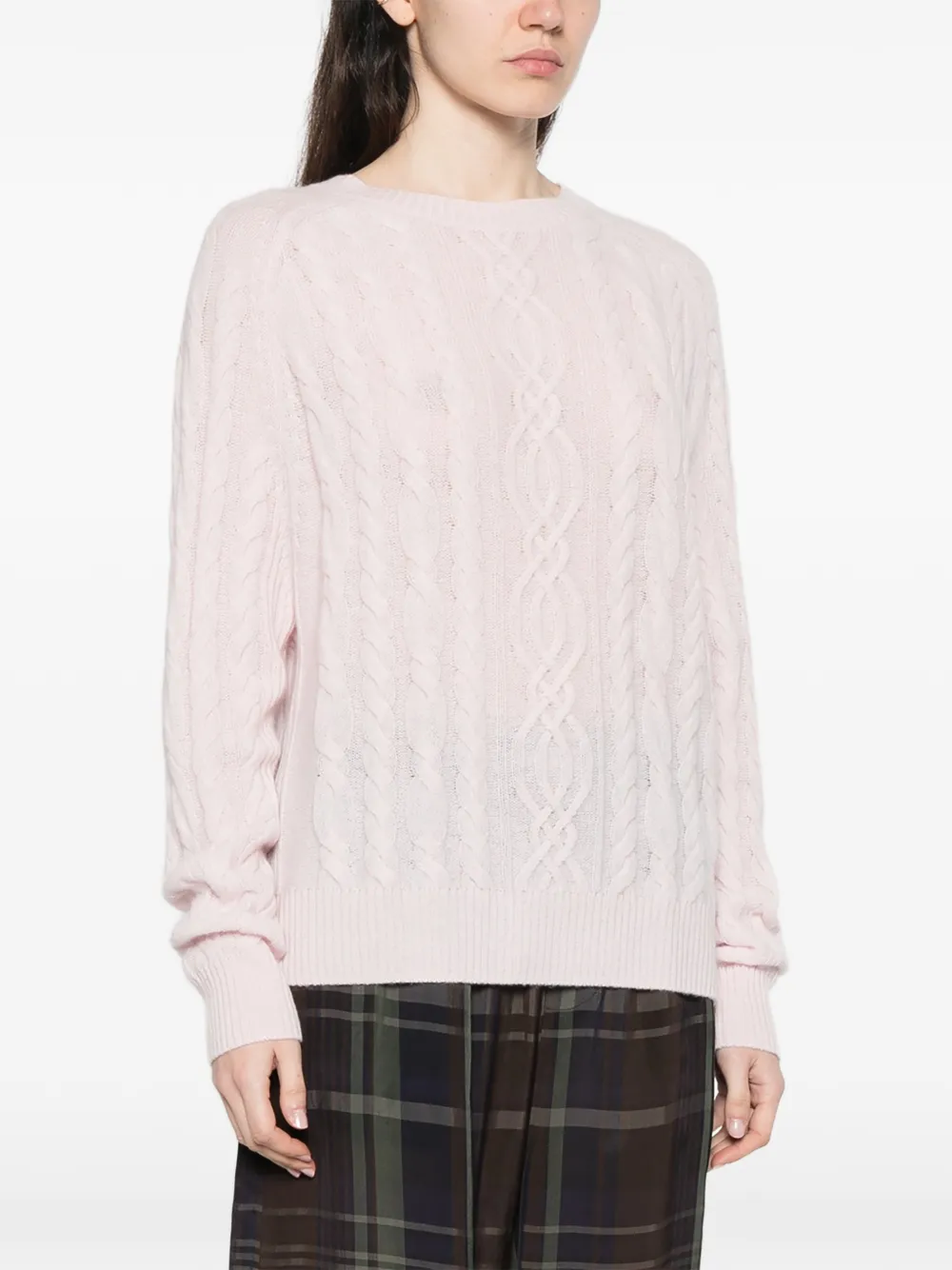  Bompard Round-neck Sweater - Pink 
