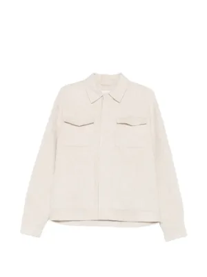 Post Archive Faction asymmetric-zip Bomber Jacket | White | FARFETCH