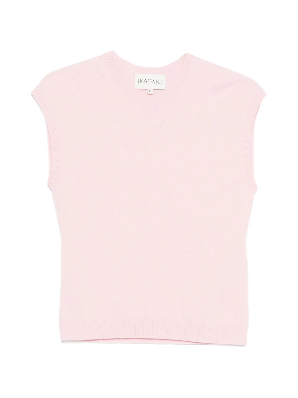 BOMPARD ribbed sleeveless top - Rosa