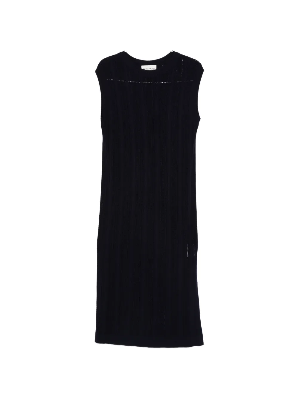 BOMPARD knitted midi dress - Blu