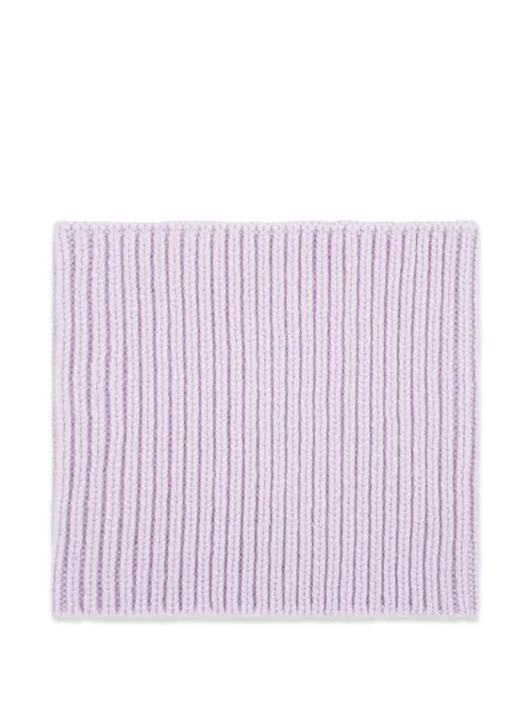 BOMPARD ribbed scarf