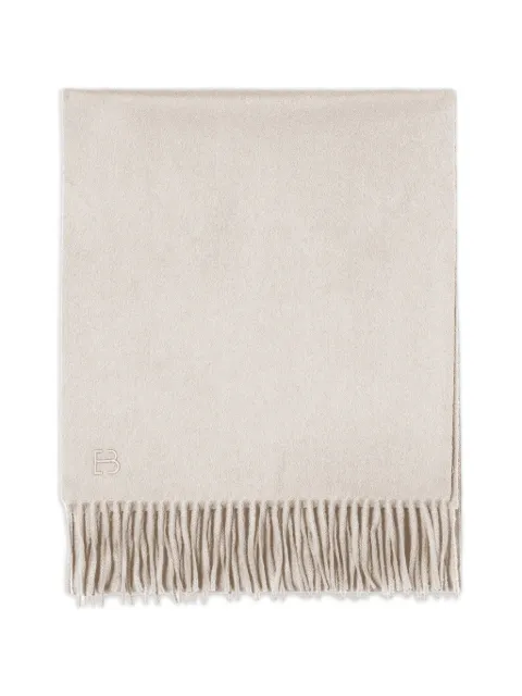 BOMPARD EB fringed monogram scarf