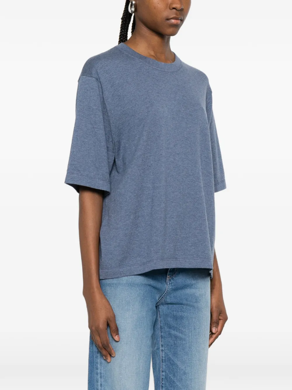 Bompard Round-neck T-shirt In Blue