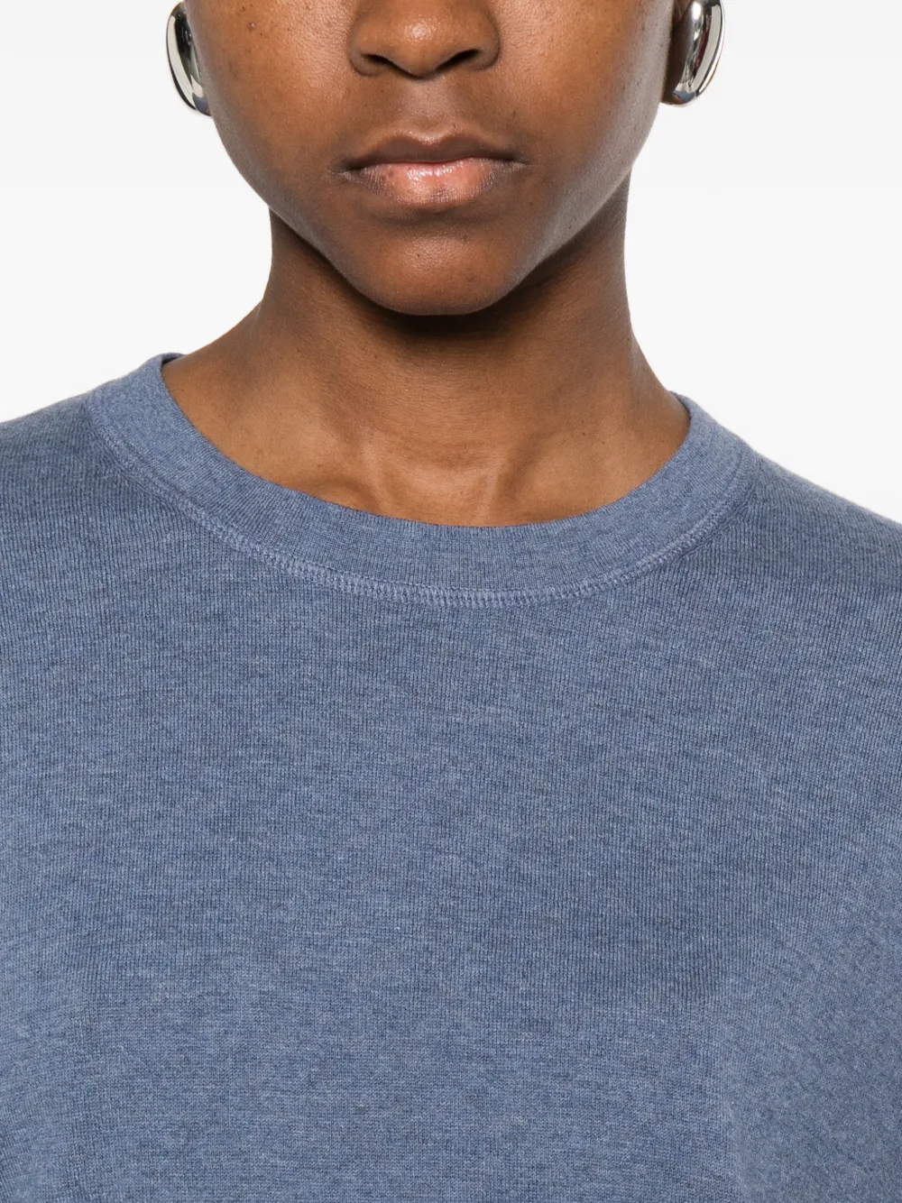 Bompard Round-neck T-shirt In Blue