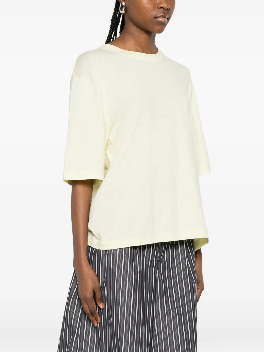  Bompard Oversized Short-sleeve T-shirt - Yellow 