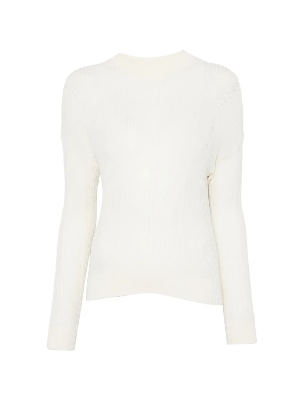 BOMPARD 골지 라운드 넥 스웨터 | 뉴트럴 | Image 1