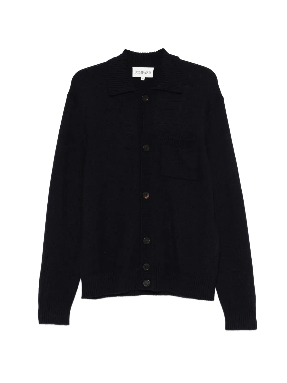 BOMPARD chest-pocket cardigan - Blu