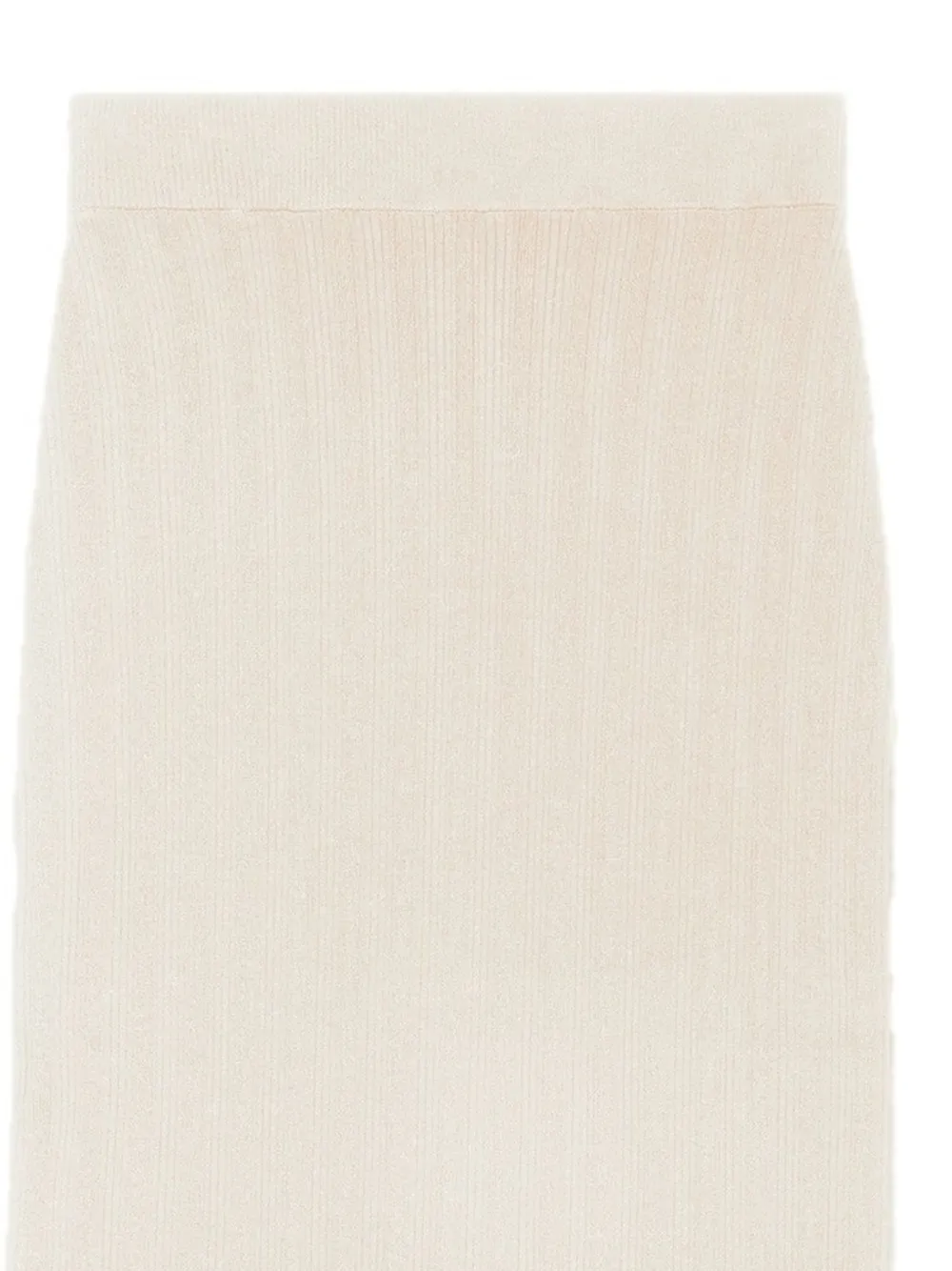  Bompard Ribbed Midi Skirt - Neutrals 