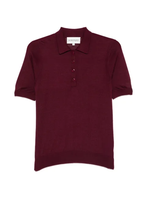 BOMPARD buttoned short-sleeve polo shirt