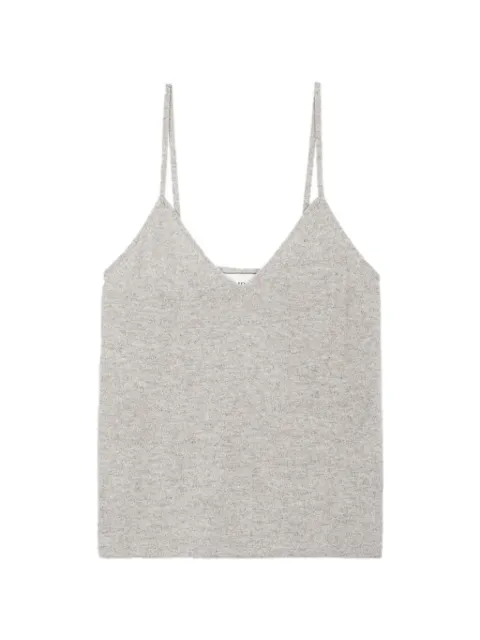 BOMPARD top tejido con tiras y cuello en V