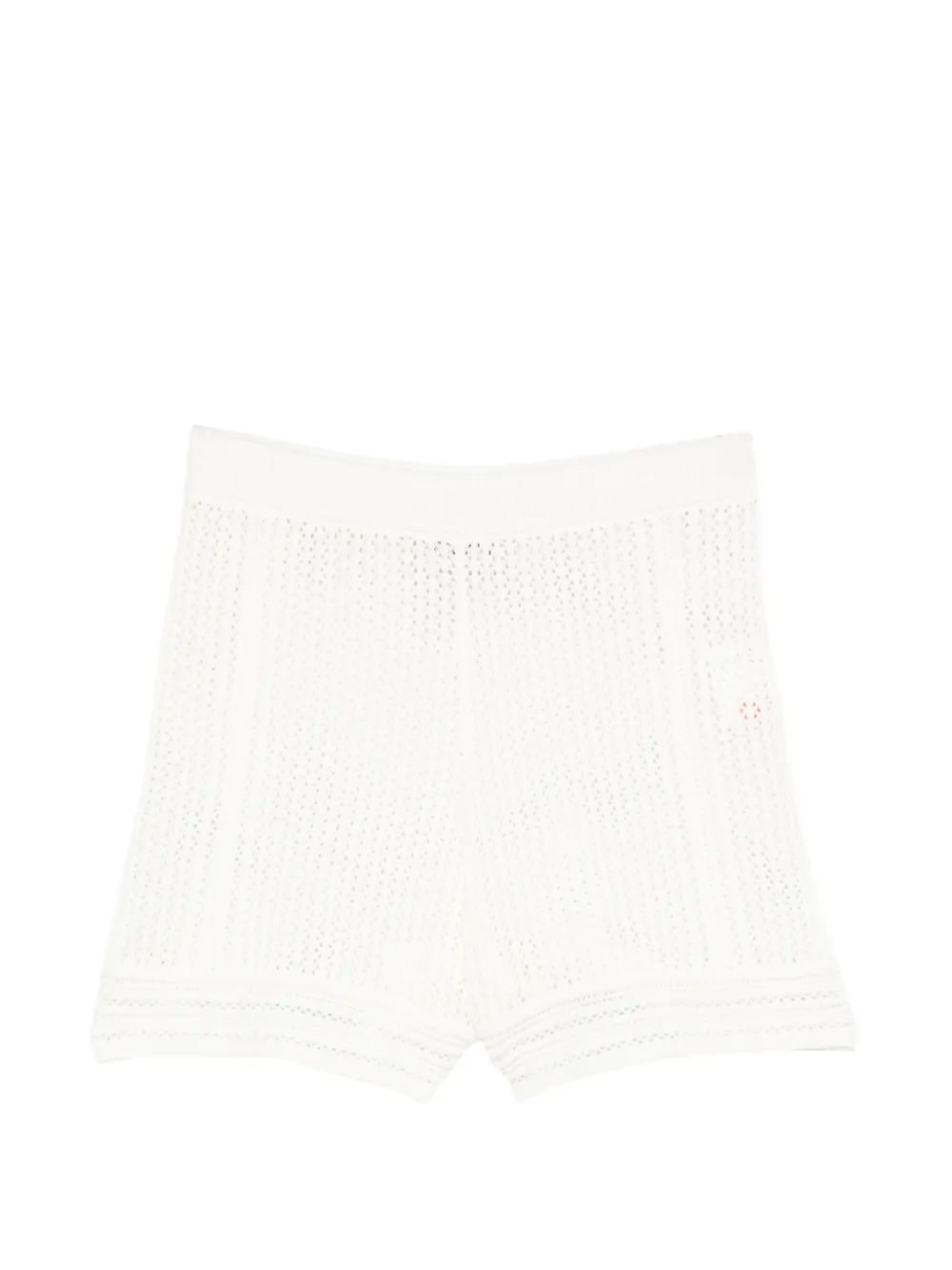 BOMPARD Shorts a vita alta - Bianco