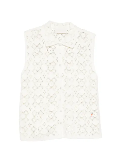 BOMPARD chaleco de crochet