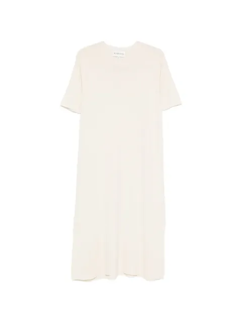 BOMPARD crew-neck short-sleeves midi dress