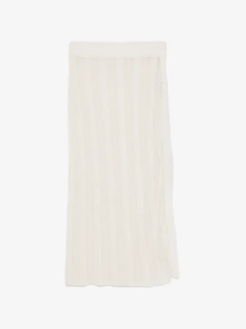 BOMPARD pointelle knitted skirt (set of two)